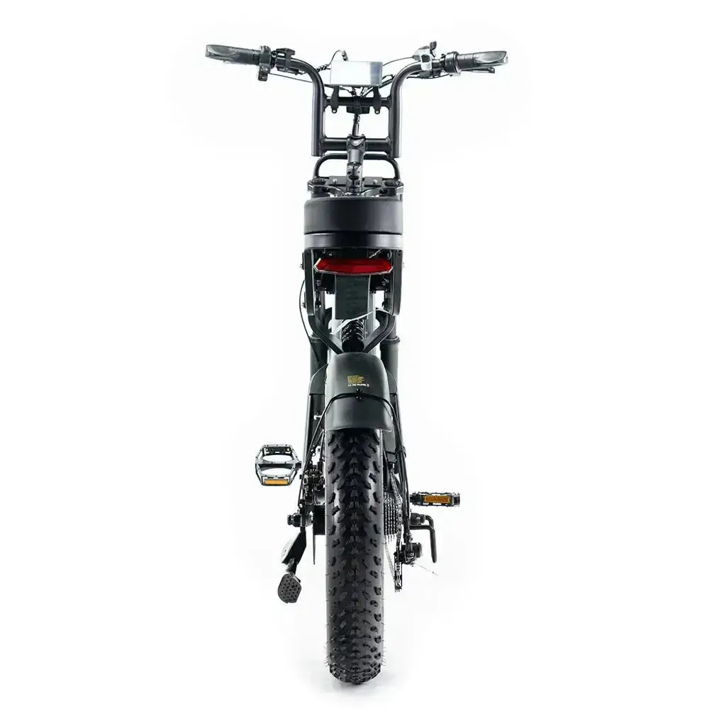 V20 Pro Special Edition Zwart fatbike met accessoires - foto 4