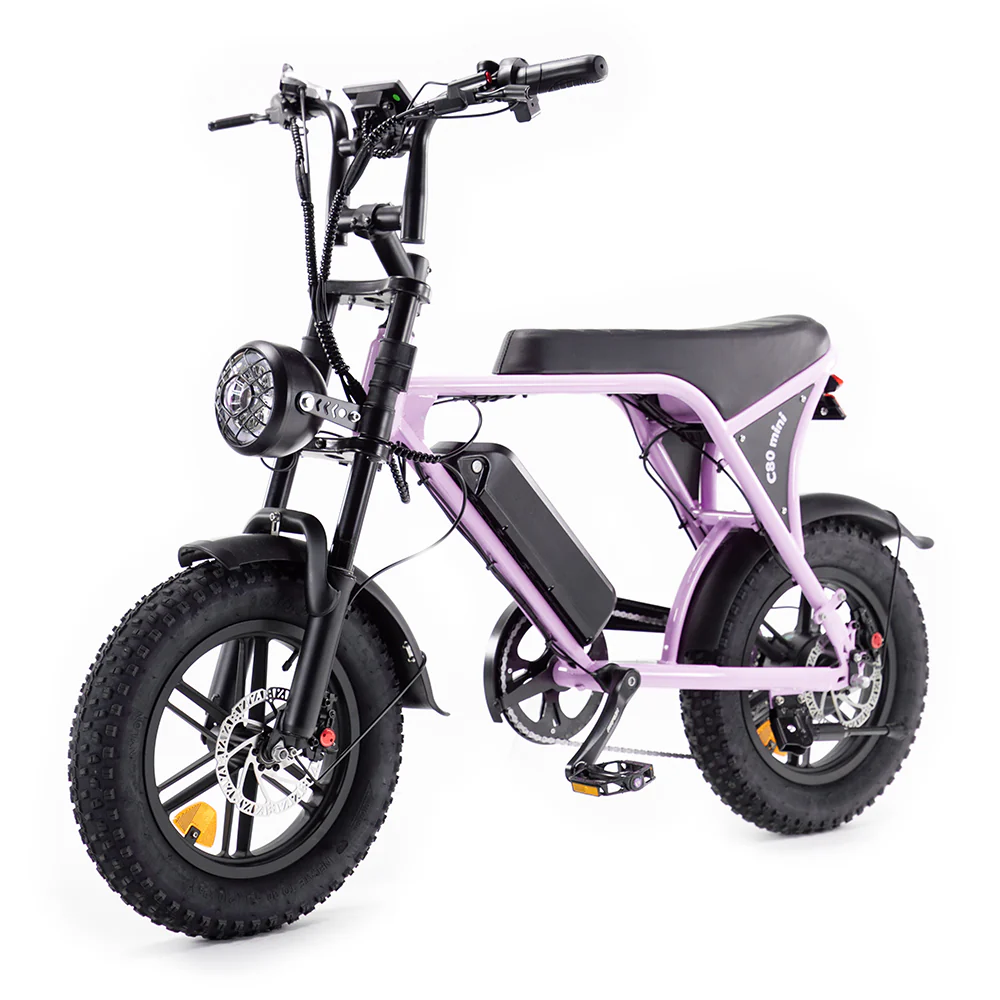OUXI C80 Mini Roze fatbike - foto 3