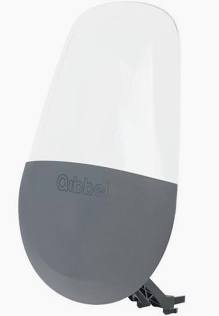 Qibbel windscherm met beugel