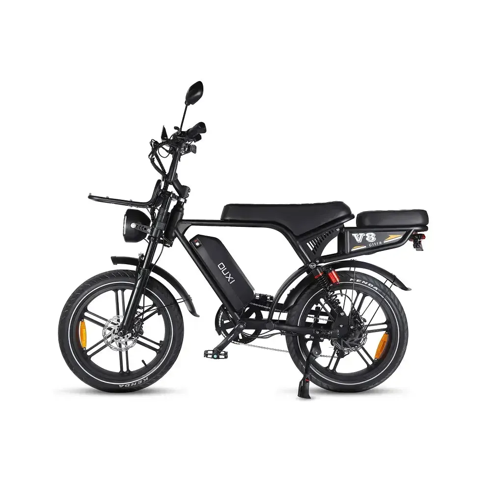 OUXI V8 Ultra Special Edition Zwart fatbike met accessoires - foto 2