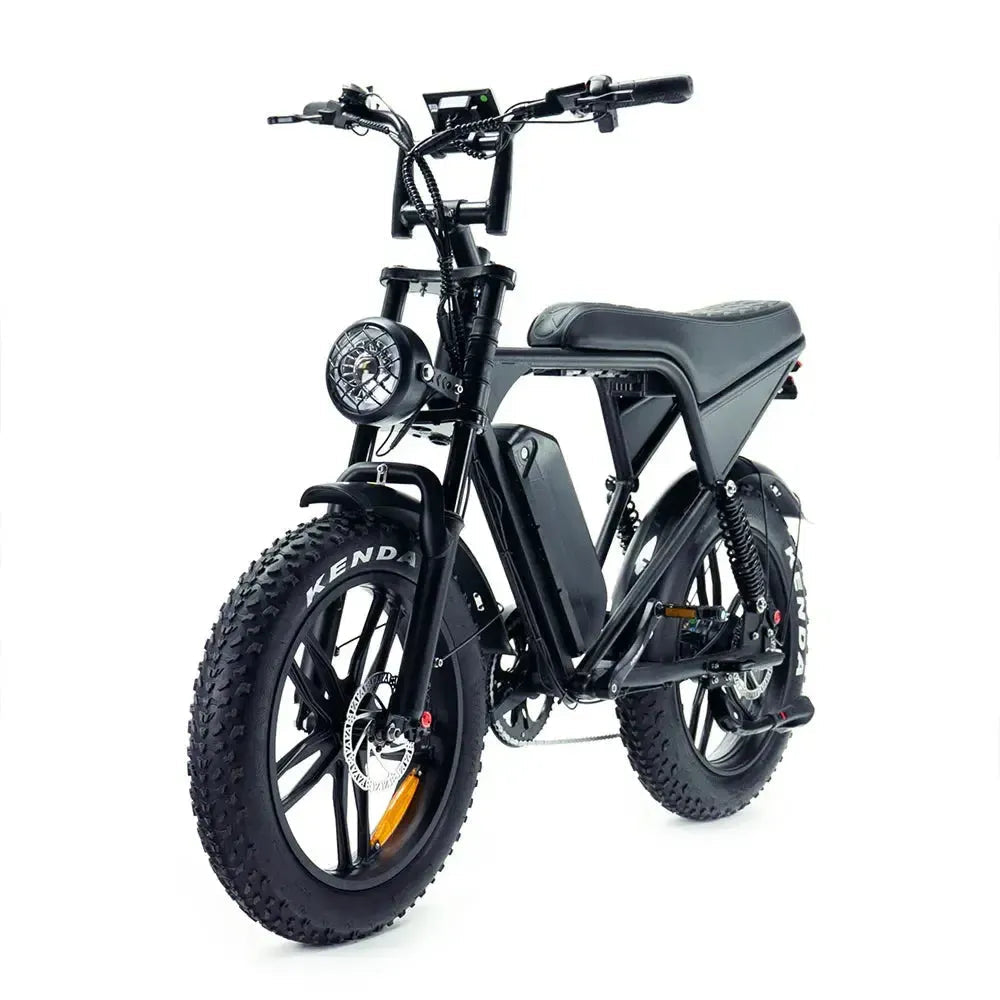OUXI V8 Pro 24 inch Zwart fatbike - foto 5
