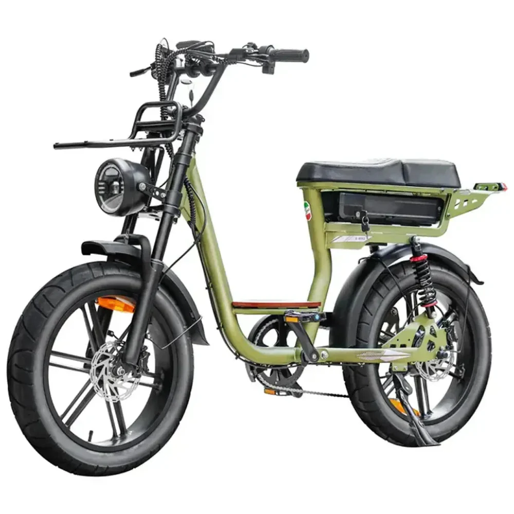 V20 Pro Comfort Groen fatbike - foto 3