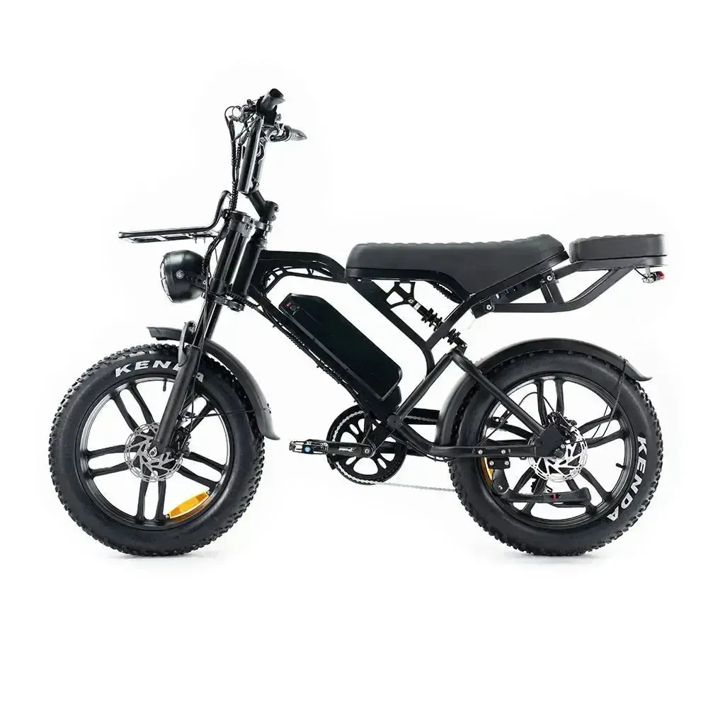 V20 Pro Special Edition Zwart fatbike met accessoires - foto 5