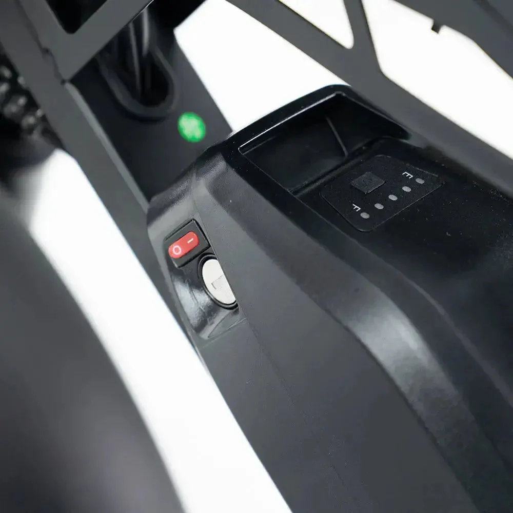 V20 Pro Special Edition Zwart fatbike met accessoires - foto 8