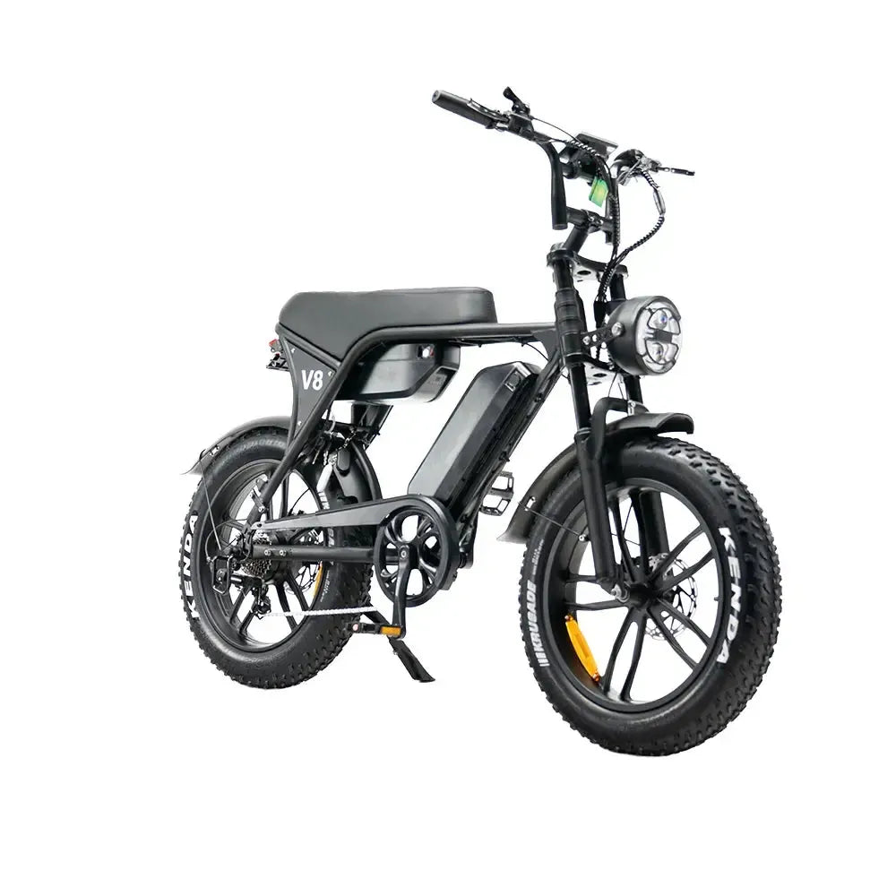 OUXI V8 Max dubbele accu Zwart fatbike - foto 2
