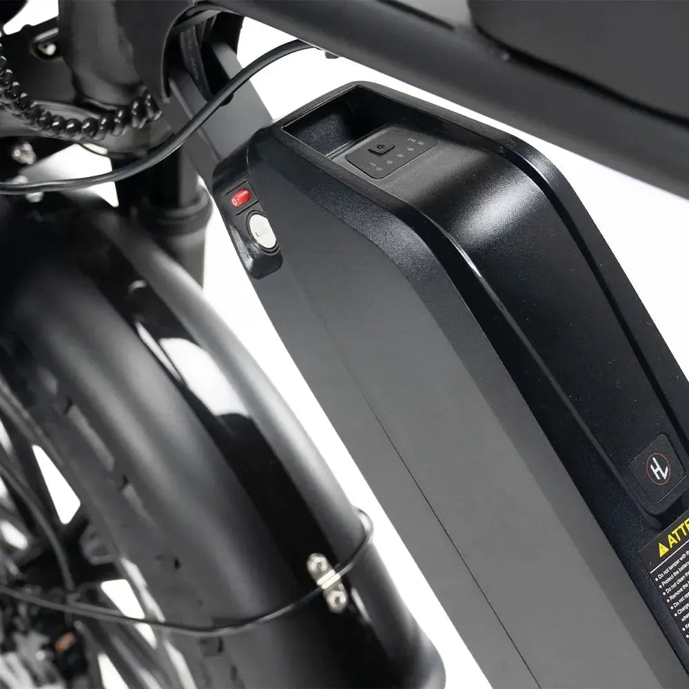OUXI V8 Max dubbele accu Zwart fatbike - accu