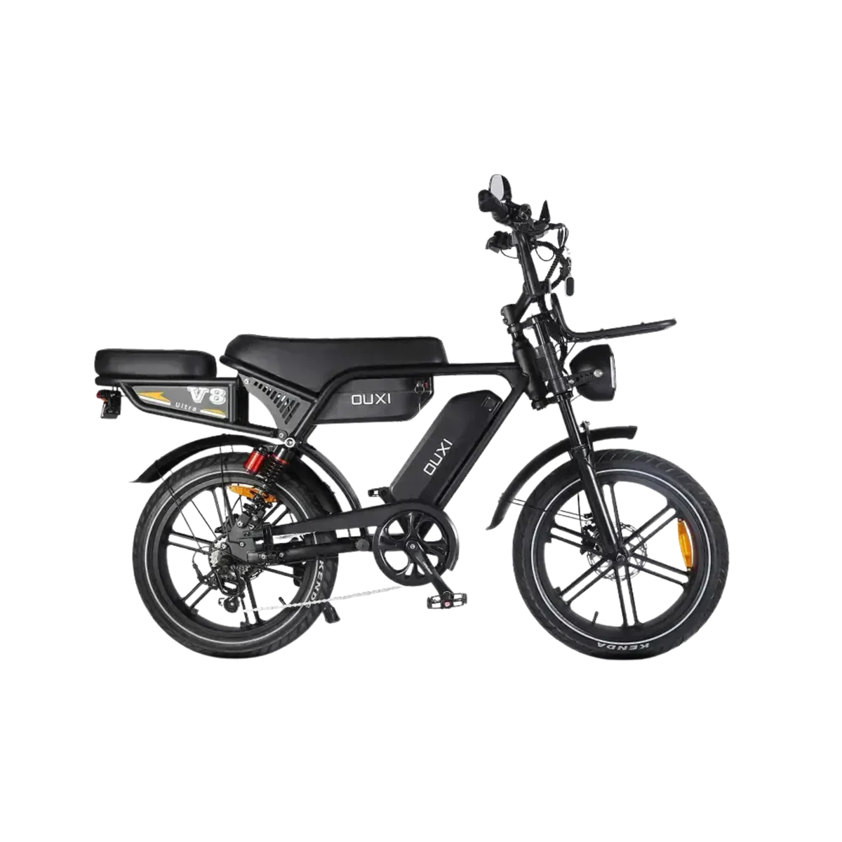 OUXI V8 Ultra Max Zwart fatbike