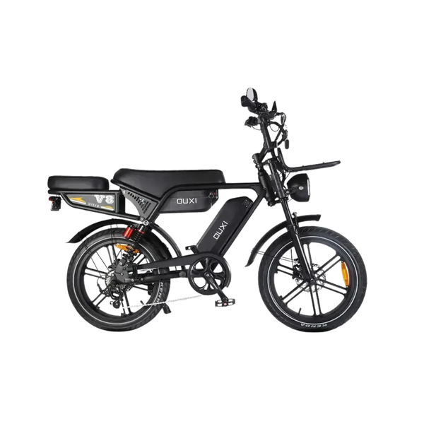 OUXI V8 Ultra Max Zwart fatbike