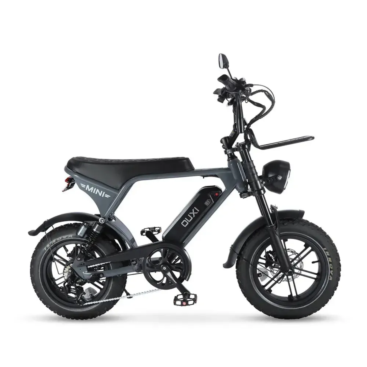 OUXI V8 Ultra Mini Grijs fatbike