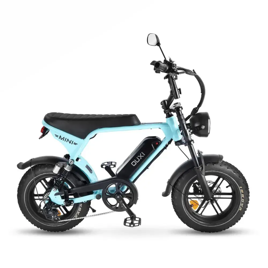 OUXI V8 Ultra Mini Lichtblauw fatbike