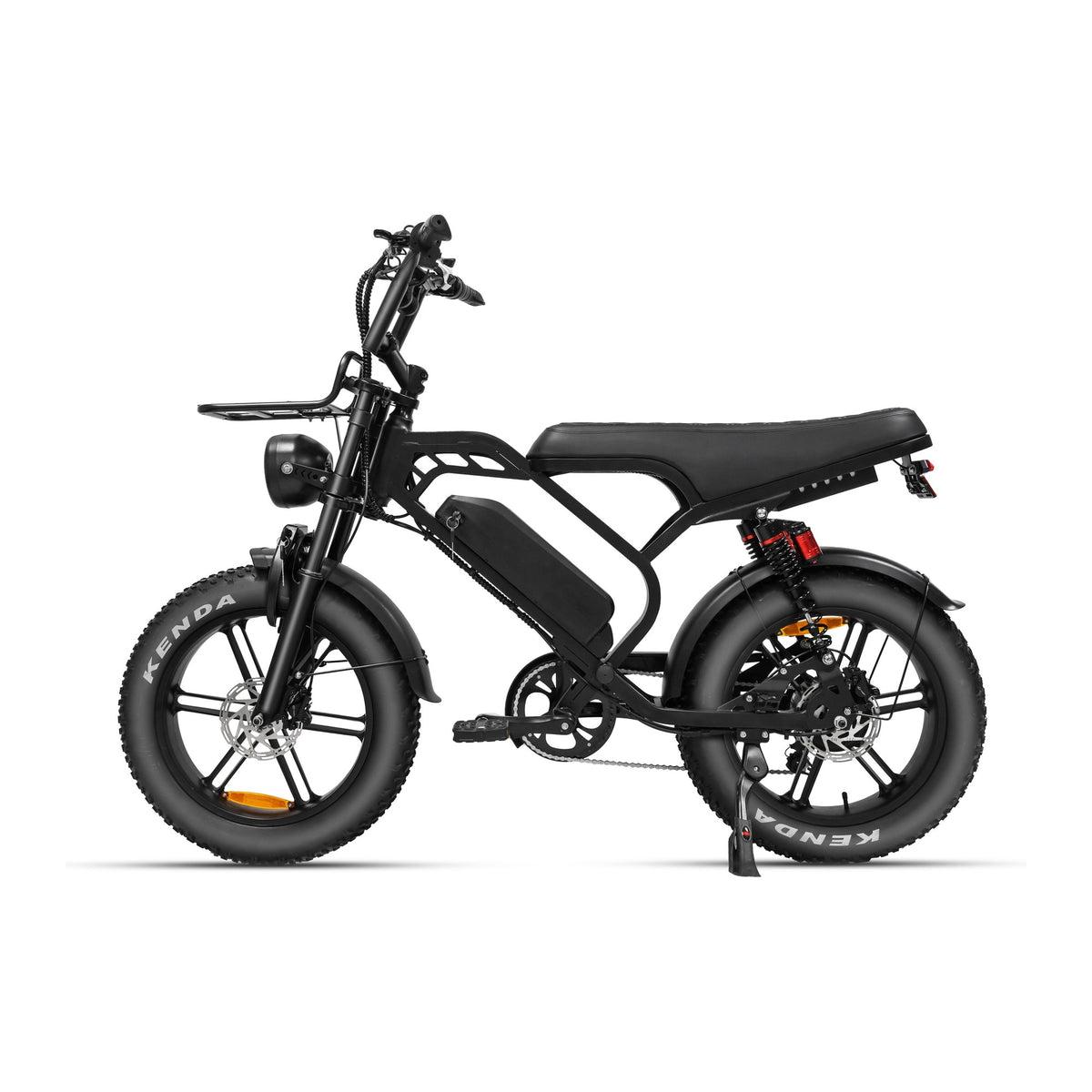 V20 Limited Zwart fatbike - zijaanzicht rechts