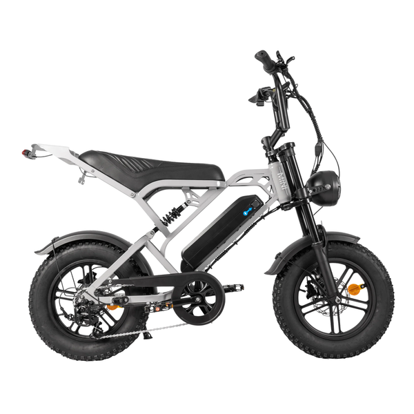 V20 Pro Mini Nardo grijs fatbike